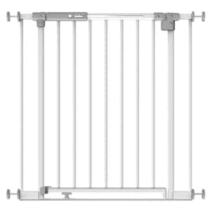 30 in. H Stellar LED Baby Gate, Safe Step and Auto Lock, Pressure Mounted