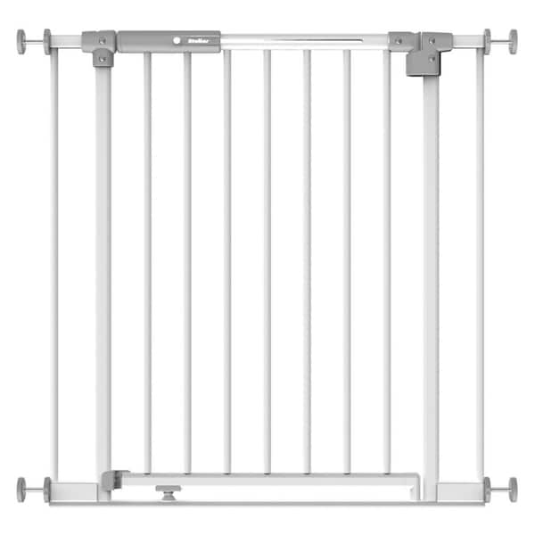 Perma Child Safety 30 in. H Stellar LED Baby Gate, Safe Step and Auto Lock, Pressure Mounted