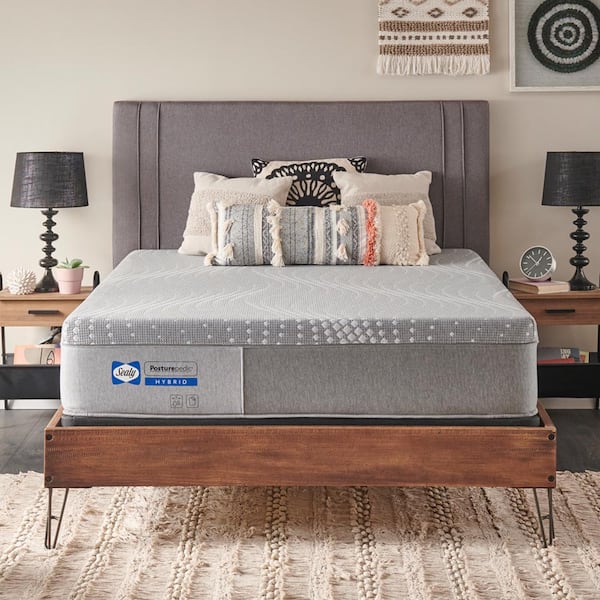 Posturepedic Paterson Full Medium Firm Hybrid 12 in. Mattress Set