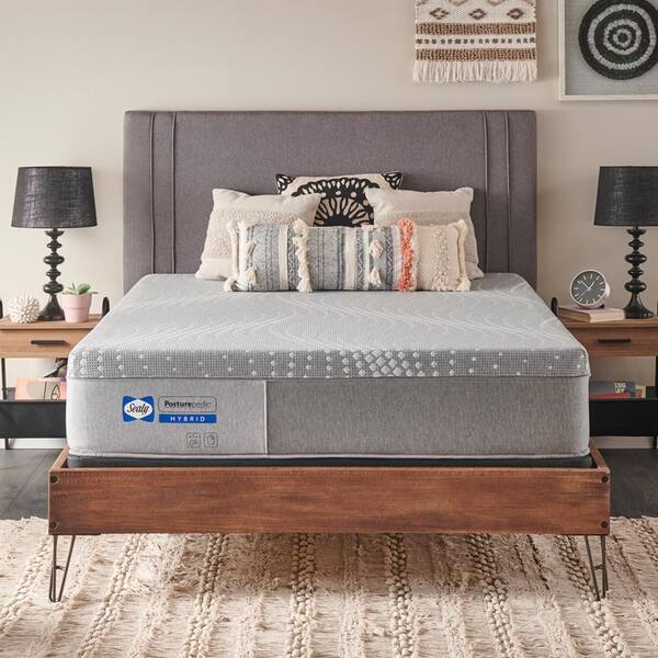 Sealy Posturepedic Paterson Twin Medium Firm Hybrid 12 in. Mattress Set