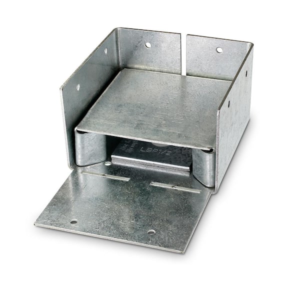 Simpson Strong-Tie ABW ZMAX Galvanized Adjustable Standoff Post Base for 4x4 Nominal Lumber