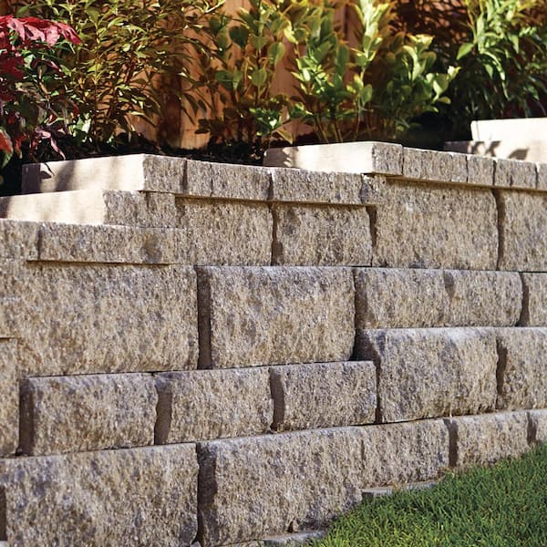 RockWall Medium 6 in. H x 7.75 in. W x 7 in. L Marine Concrete Wall Block  (96-Piece/31 sq. ft./Pallet)