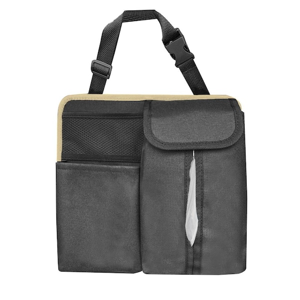 Generic Car Organizer - Thermal Bag With Mesh Pockets & Tissue Holder @  Best Price Online