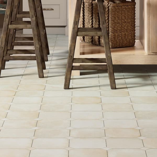 Laverton Octagon Arena 8 in. x 8 in. Porcelain Floor and Wall Tile (10.75 sq. ft. /Case)
