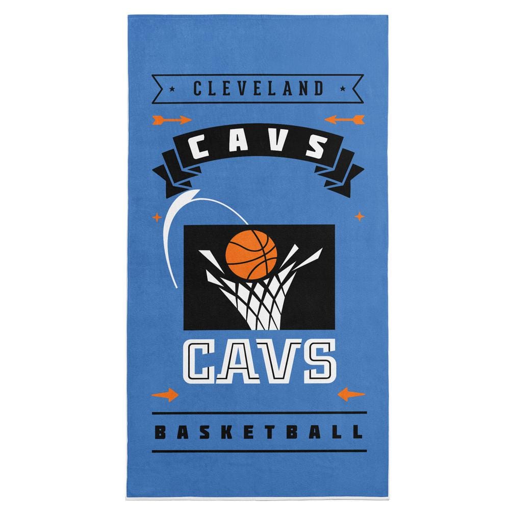 THE NORTHWEST GROUP NBA Hardwood Classics Cavaliers Printed Beach Towel ...