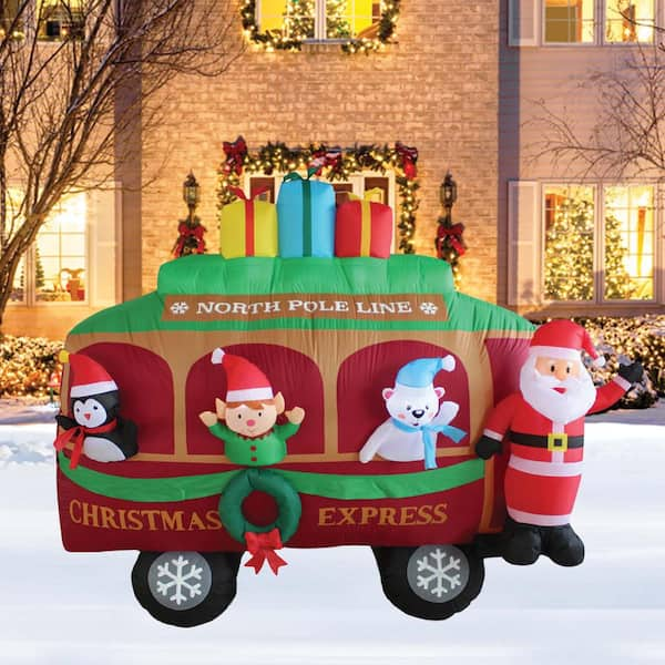 Grinch with Scarf Car Buddy Christmas Holiday inflatable  Christmas  inflatables, Inflatable decorations, Holiday inflatables