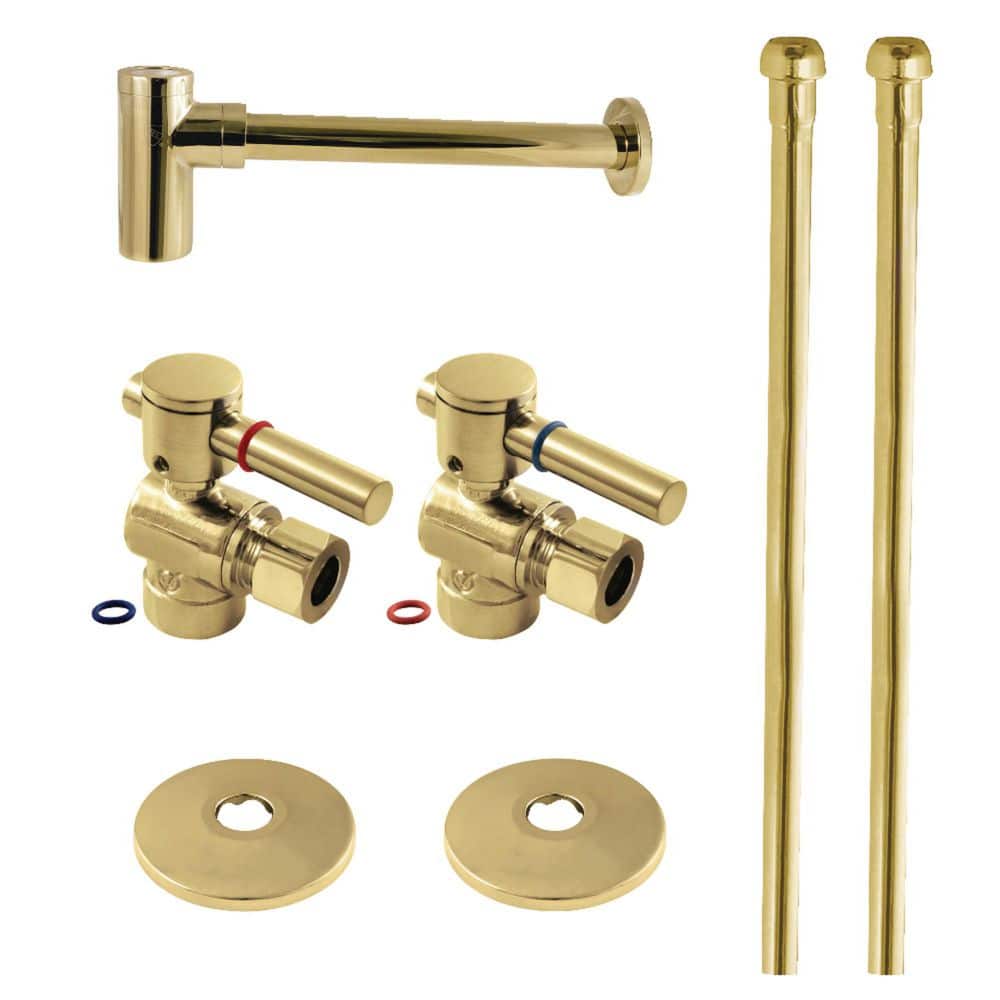 Trimscape Modern Made of Brass Plumbing Sink Trim Kit with Bottle Trap in Polished Brass price history on PriceWatchPro