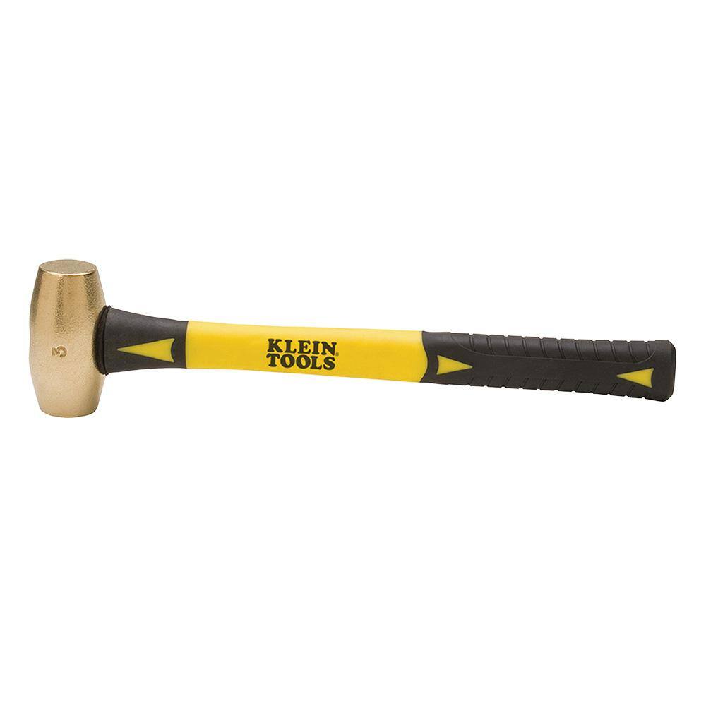 Klein Tools 3 Lbs Non Sparking Hammer 819 03 The Home Depot