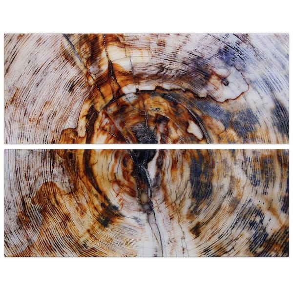 Empire Art Direct "Impact" Abstract Wall Art Printed on Frameless Free