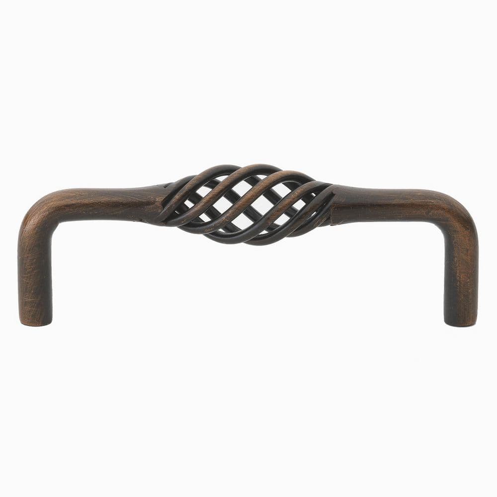 3-3/4 in. Center-to-Center Rustic Bronze Birdcage Cabinet Pull (10-Pack) price history on PriceWatchPro