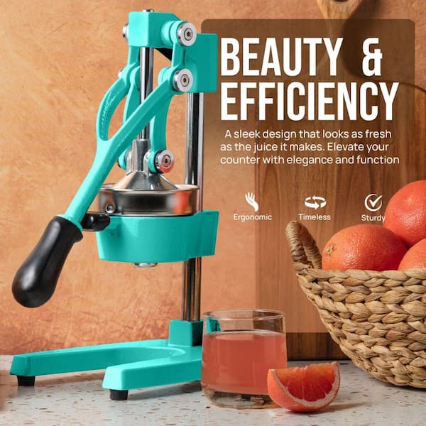 Zulay Kitchen Cast Iron Manual Citrus Juicer Z-4075 - The Home Depot