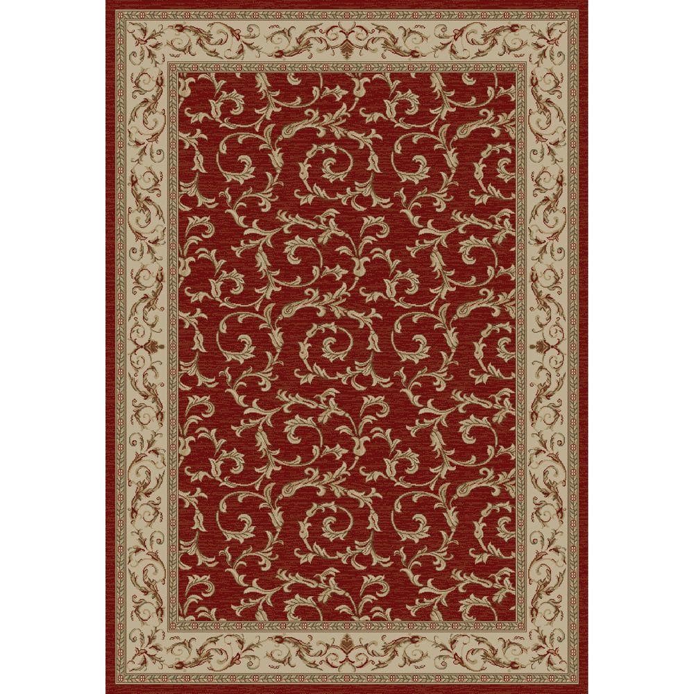 Jewel Veronica Red 5 ft. x 8 ft. Area Rug price history on PriceWatchPro