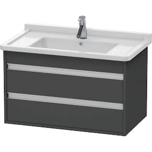Ketho 17.88 in. W x 31.5 in. D x 18.88 in. H Bath Vanity Cabinet without Top in Graphite