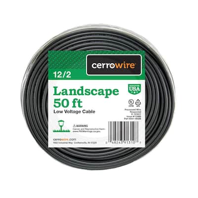 Landscape Lighting Wires Wire The, How To Hide Landscape Lighting Wire Gauge