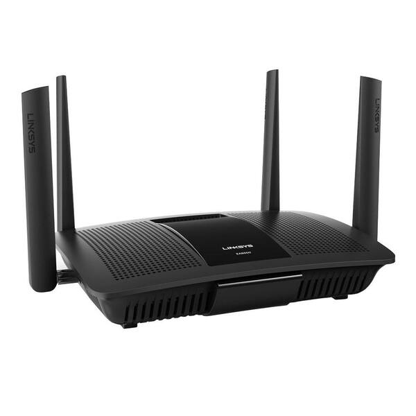 Linksys AC2600 MU-MIMO Wi-Fi Router, Black