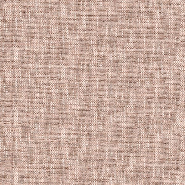 NuWallpaper Poplin Red Fabric Textures Vinyl Peel and Stick Wallpaper Sample