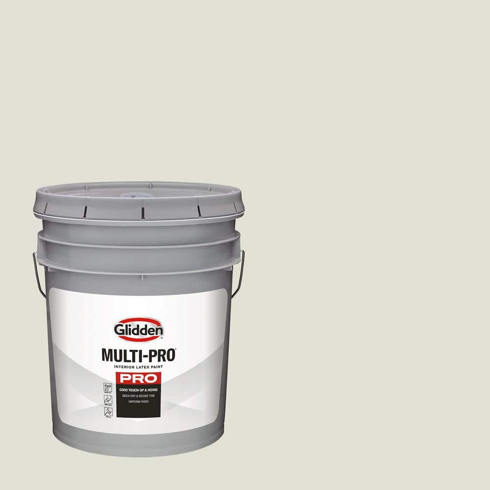 Glidden Multi-Pro 5 gal. PPG1125-1 Rain Cloud Ultra Flat Interior