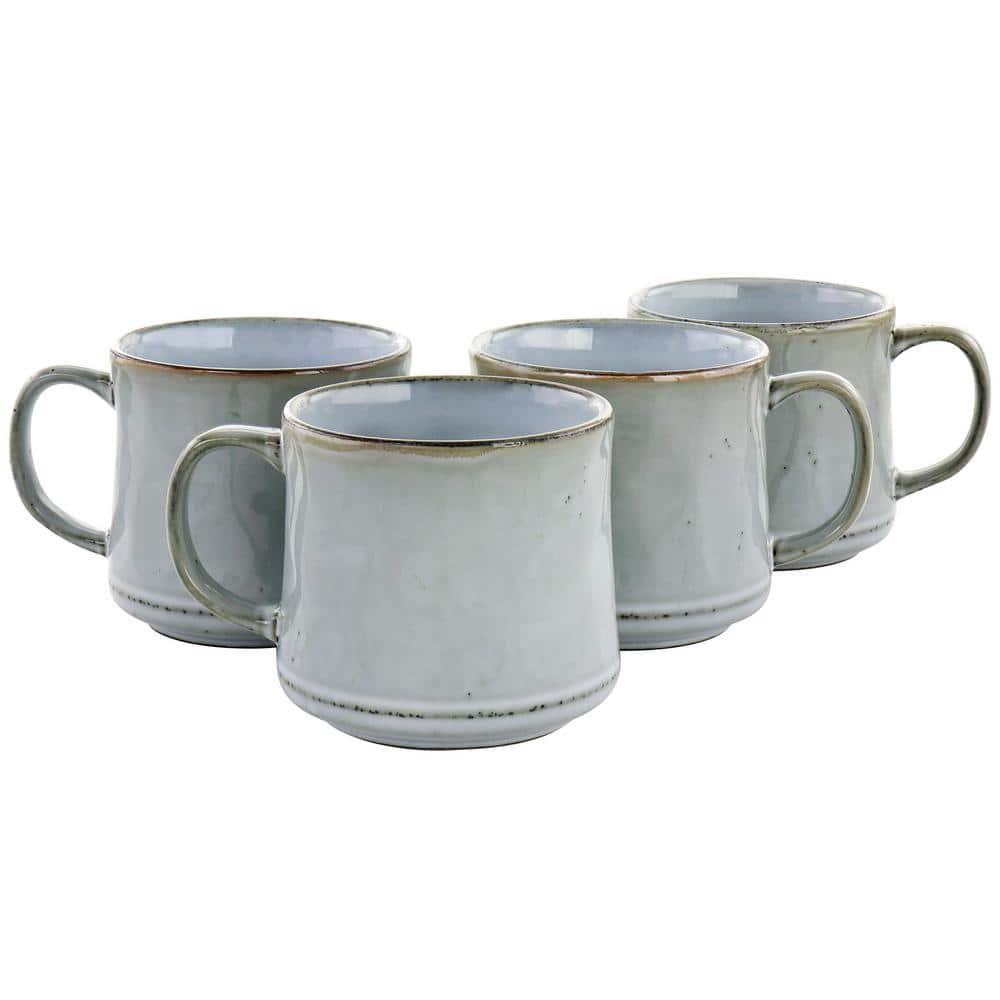 12 Piece Coffee Mugs Set of 4 - Ceramic Coffee Cups With Saucers and Spoons  in Handle, Microwave and…See more 12 Piece Coffee Mugs Set of 4 - Ceramic