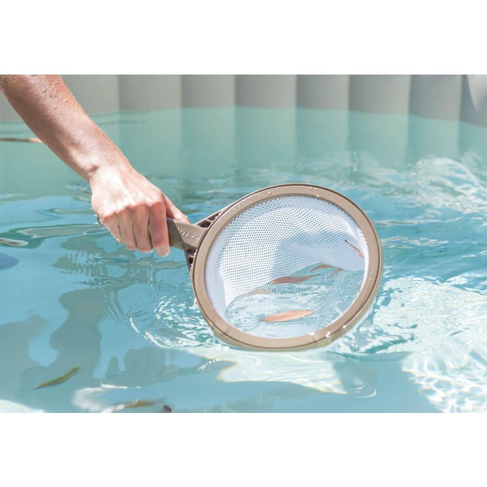 Intex PureSpa Plus Inflatable Square Hot Tub Spa with LED Light