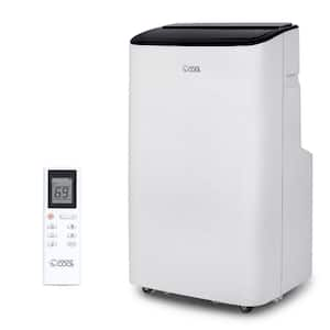 BLACK+DECKER 8,500 BTU Portable Air Conditioner with Remote Control, White