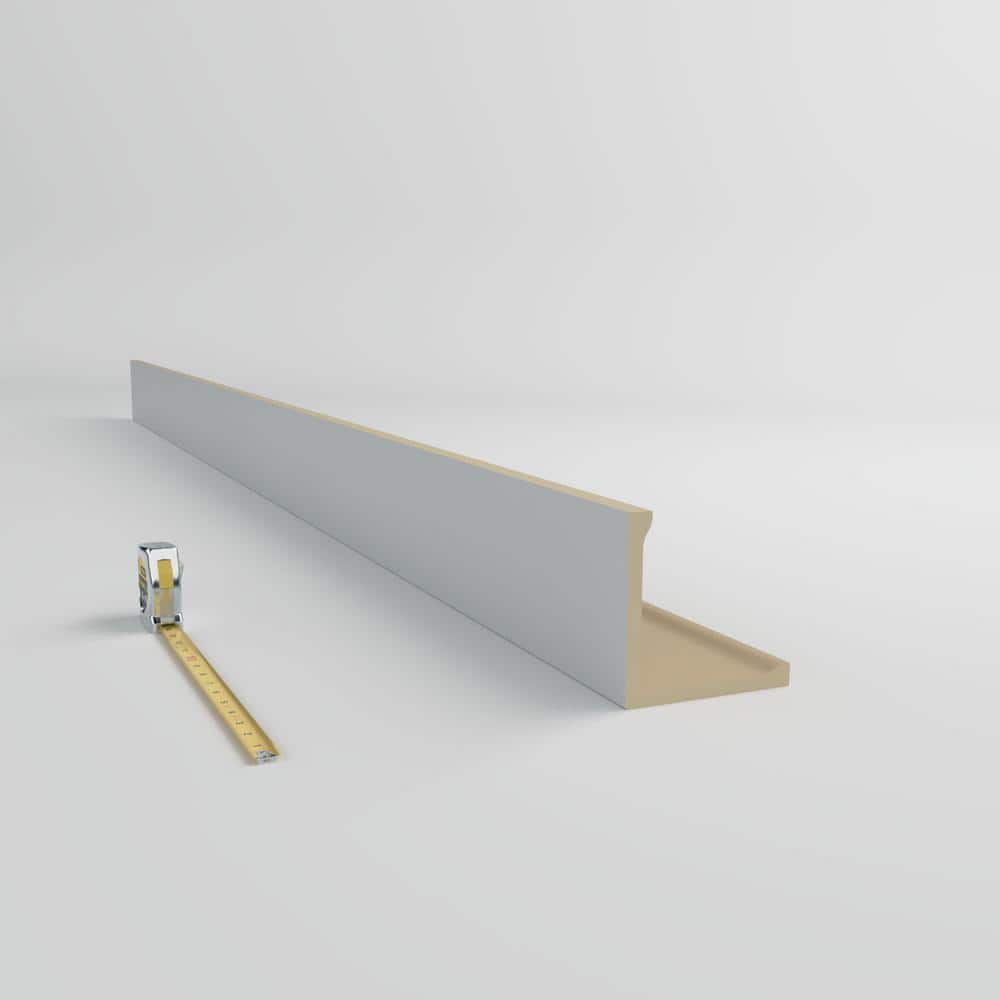 Colleen 6 in. x 96 in. Unfinished Polyurethane Crown Moulding