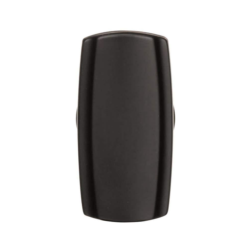 Highland Ridge Black Bronze Rectangular Bar Knob with Mounting Hardware