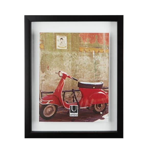 Umbra Document 11 in. x 14 in., Black Picture Frame