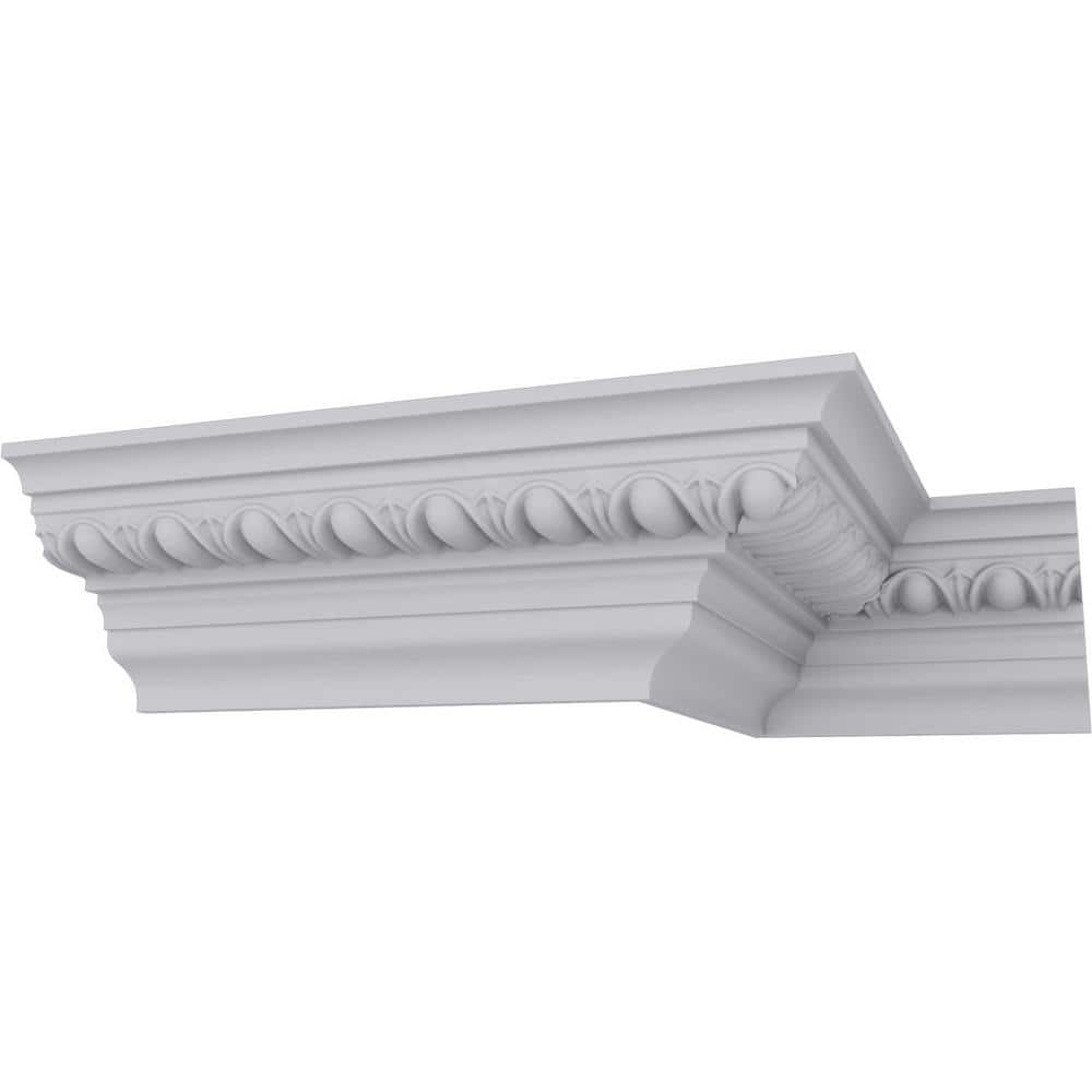 Polyurethane Egg and Dart Crown Moulding, 94.5" Length