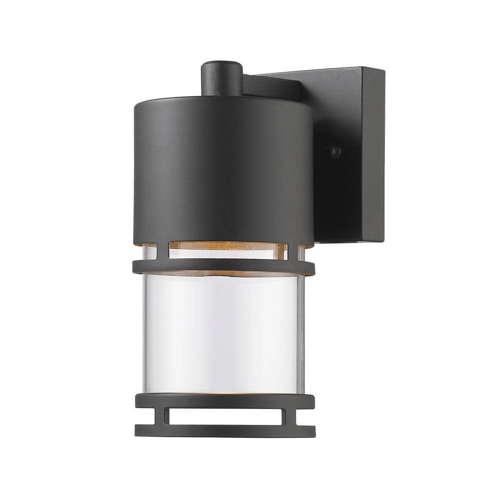 Luminata 6W 8 in. Oil Rubbed Bronze Integrated LED Aluminum Hardwired Outdo