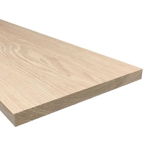 1 in. x 10 in. x 8 ft. S4S Oak Board