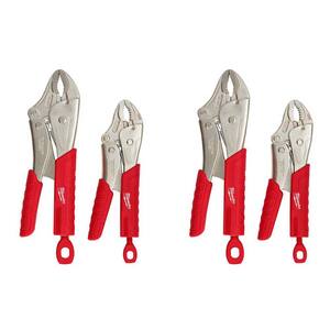 Milwaukee Torque Lock Curved Jaw Locking Pliers Set