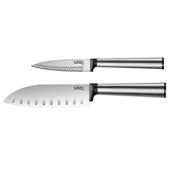 Ginsu Koden 2-Piece Santoku and Paring Knife Set