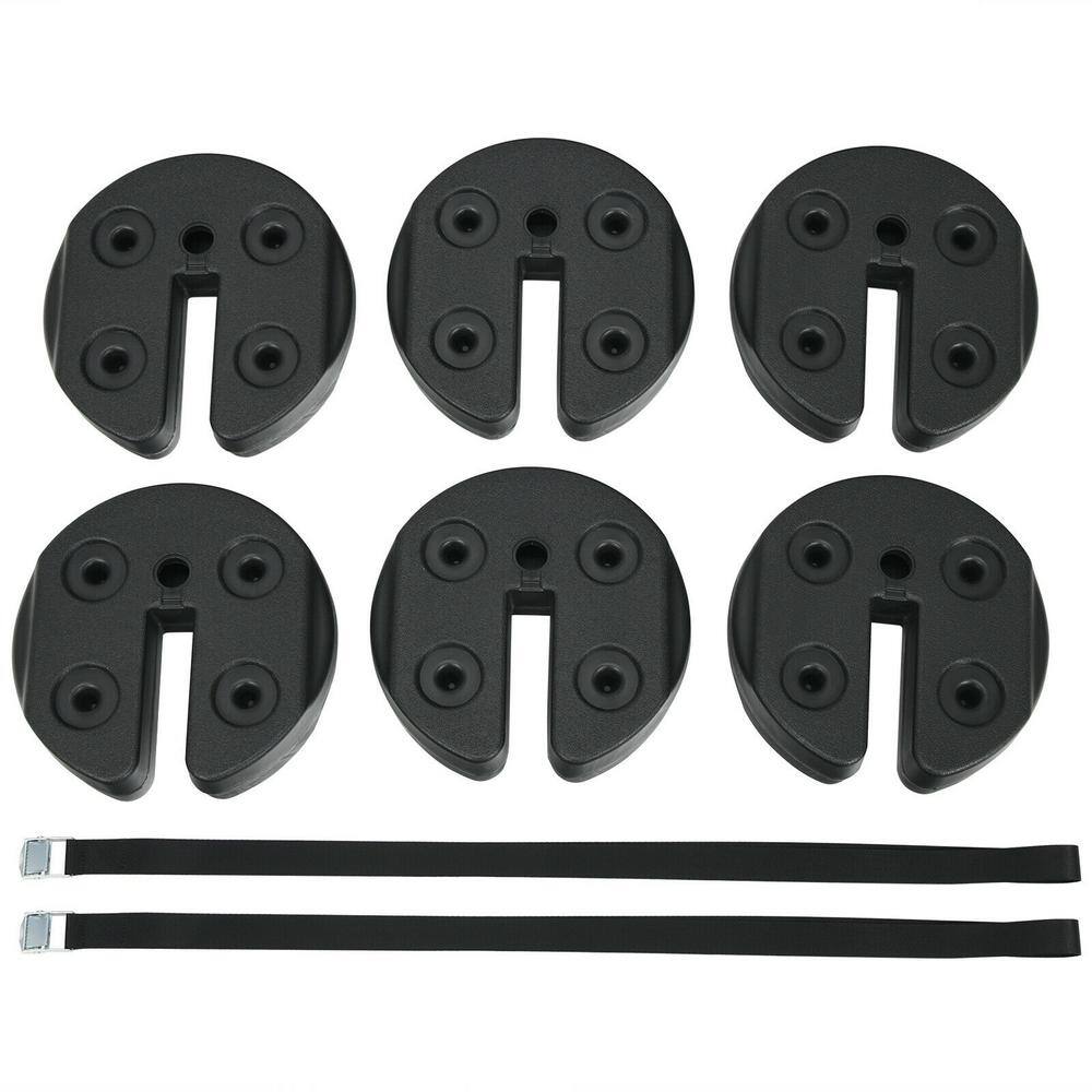 Outdoor canopy outlet weights