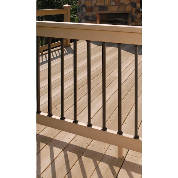 32 in. x 0.75 in. Aluminum Bronze Square Baluster (15-Pack)