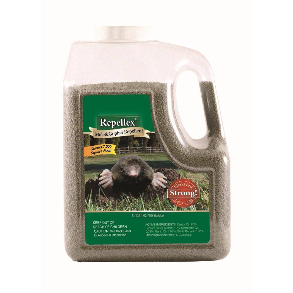 All Natural Mole & Gopher Repellent Covers 7000 Square Feet of Area 7 lbs 