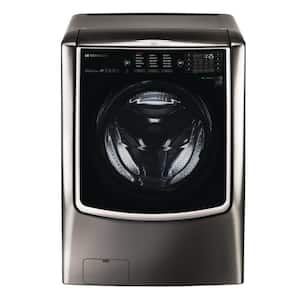 5.8 cu. ft. HE Mega Capacity Smart Front Load Washing Machine w/TurboWash and Steam in Black Stainless Steel,ENERGY STAR