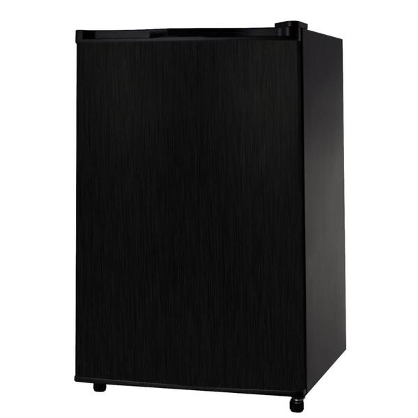 ARCTIC CHEF 4.5 cu. ft. Mini Fridge in Black Stainless Steel