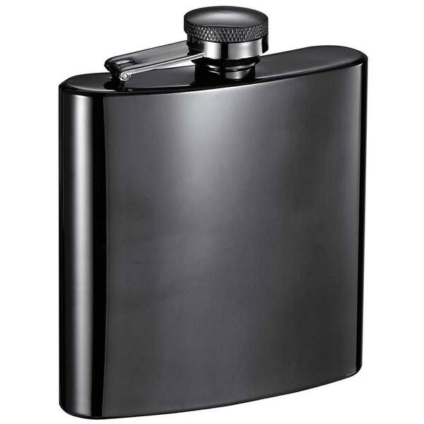 Visol 6 oz. Outlaw Gunmetal Liquor Flask