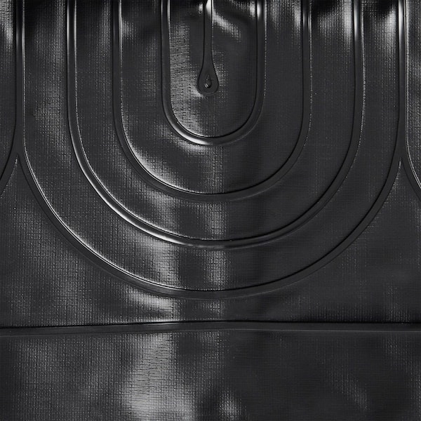 Above Ground Swimming Pool Solar Water Heater Mat, Black (3-Pack)