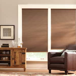 Mocha Cordless Blackout Cellular Shades for Windows - 35 in. W x 48 in. L (Actual Size 34.75 in. W x 48 in. L)