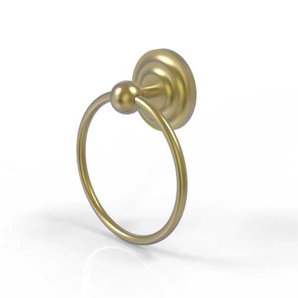 Allied Brass Prestige Monte Carlo Towel Ring in Satin Brass