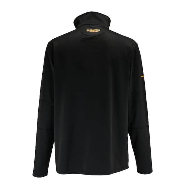 DEWALT Jonesboro Men's Large Black Polyester Stretch 1/4-Zip