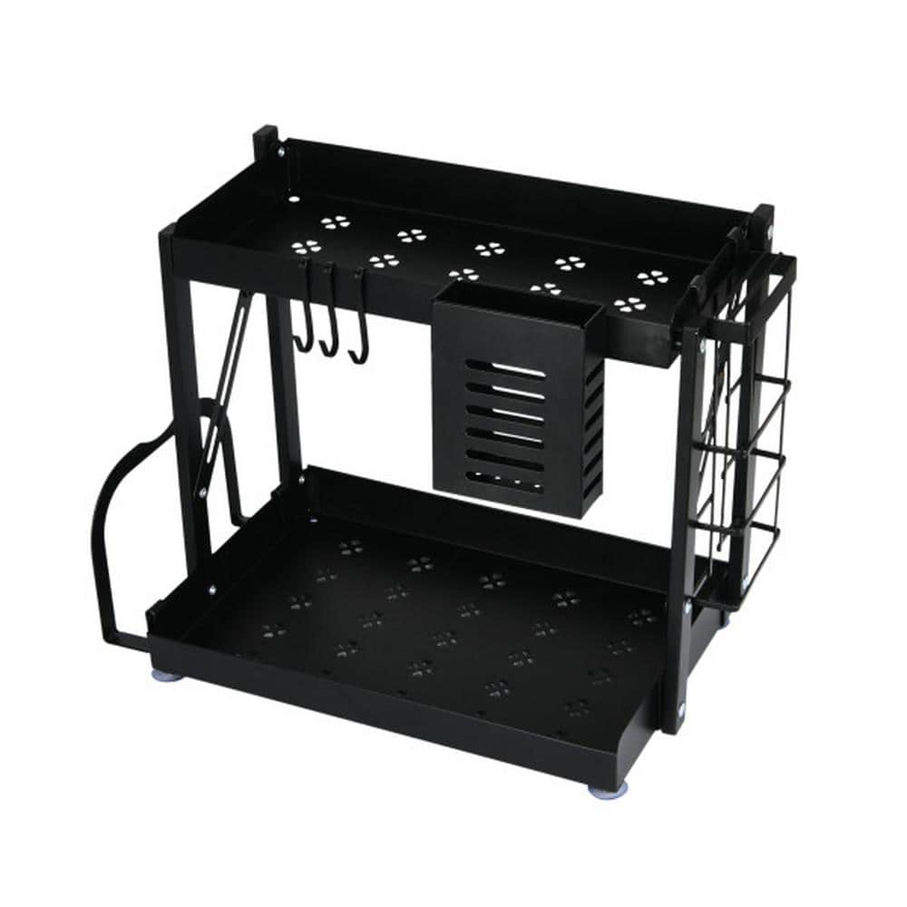 household-essentials-14-37-in-black-collapsible-countertop-dish-rack