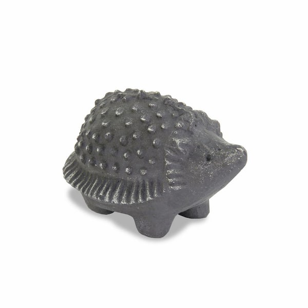HomeRoots Metal Hedgehog Figurine