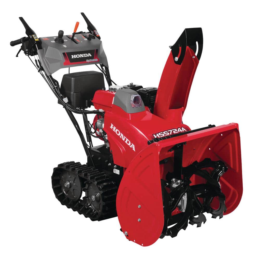 24 in. Two-Stage Hydrostatic Track Drive Electric Start Gas Powered Snow Bl