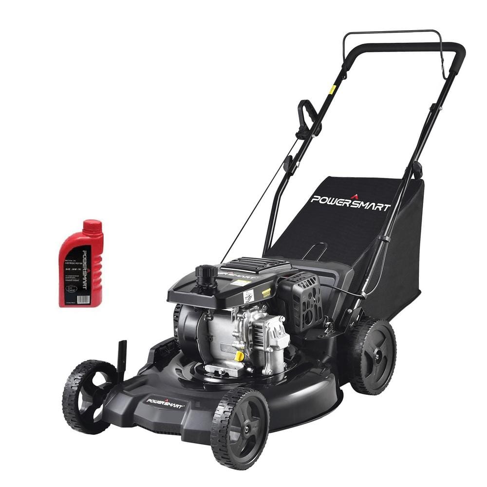 21 in. 209 CC 4-Stroke Engine Propelled 3-In-1 Lawn Mower Gas Powered ...