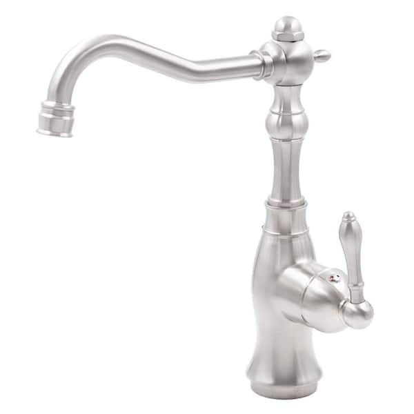 Lou Single-Handle Bar Faucet in Brushed Nickel