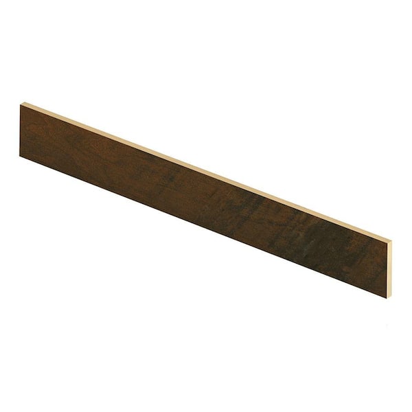 Cap A Tread Antique Cherry 47 in. Length x 1/2 in. Deep x 7-3/8 in. Height Laminate Riser to be Used with Cap A Tread