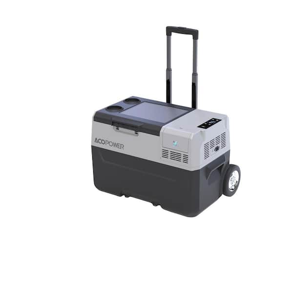 32 qt. Portable Car Refrigerator Freezer with App Control, Powered Cooler for Camping, Travel, and Outdoor Adventures