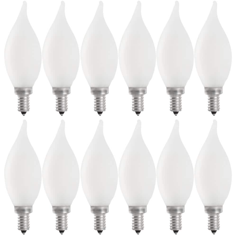 E14 frosted candelabra led light bulb